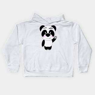 happy panda Kids Hoodie